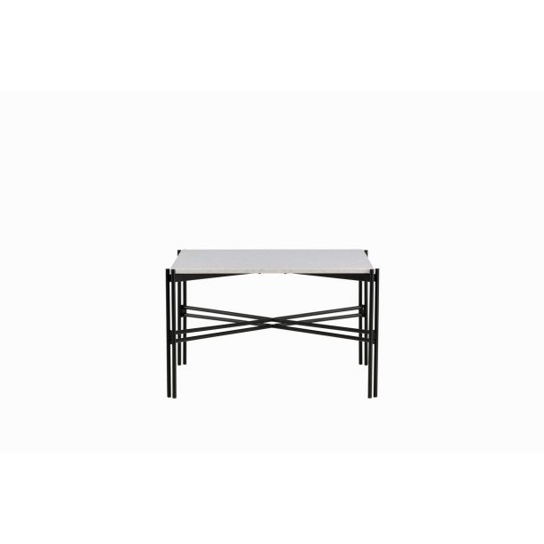 Rizoli - Sofabord i sort metal og top i terrazzo