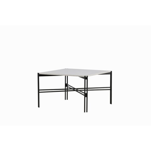 Rizoli - Sofabord i sort metal og top i terrazzo