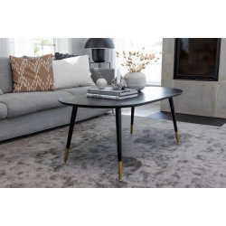 Doksy - Sofabord i sort egefiner