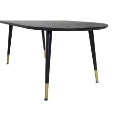 Doksy - Sofabord i sort egefiner