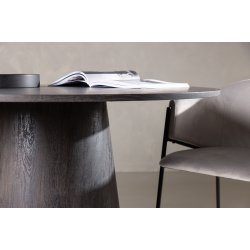 Trumph - Spisebord i mocca farvet finer