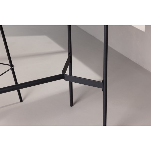 Pax - Barbord i sort MDF og metal