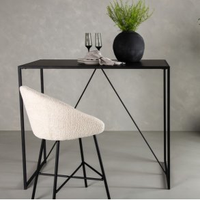 Dax - Barbord i sort MDF og metal