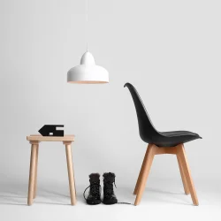 Kosmo - Loftlampe i hvid metal