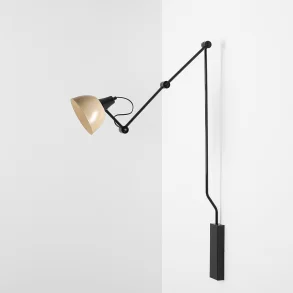 Verdi - Vglampe i beige metal