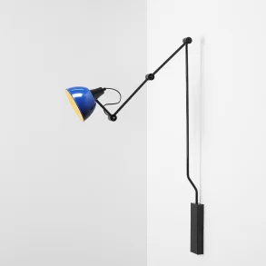 Verdi - Vglampe i koboltbl metal