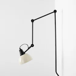 Verdi - Vglampe i cremefarvet metal