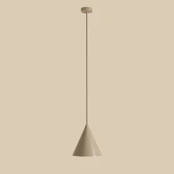 Frigg- Pendel i beige metal