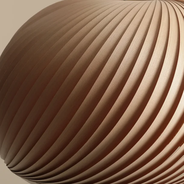 Nightfall - Pendel i bgetr, diameter 53 cm.