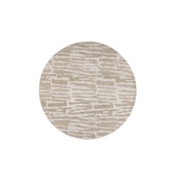 Miller - Tppe, diameter 200 cm., beige polyester