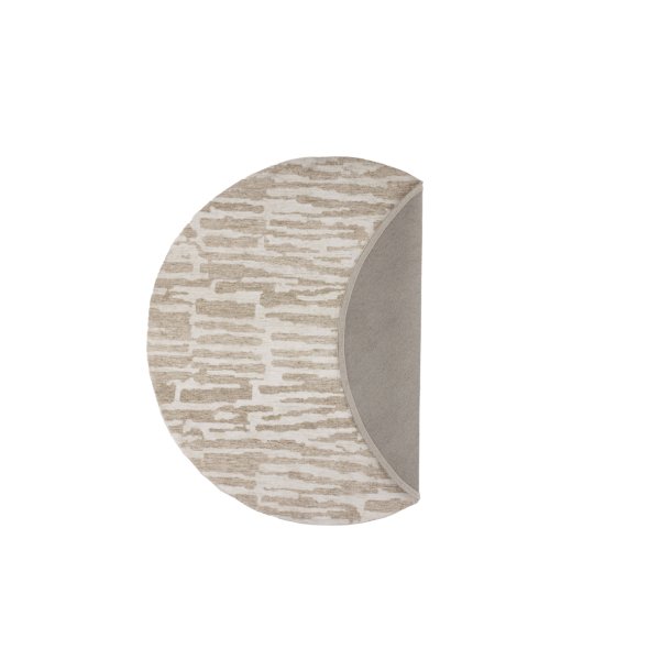 Miller - Tppe, diameter 200 cm., beige polyester