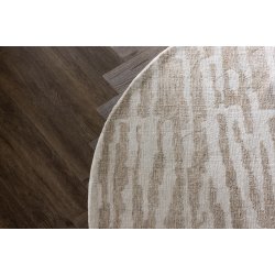 Miller - Tppe, diameter 200 cm., beige polyester