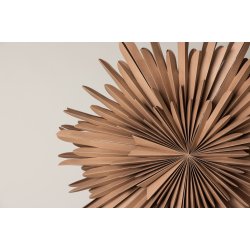 Topaz - Stjerneformet loftlampe i brunt papir, fire strrelser