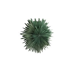 Topaz - Stjerneformet loftlampe i grnt papir, tre strrelser