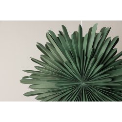 Topaz - Stjerneformet loftlampe i grnt papir, tre strrelser