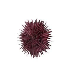 Topaz - Stjerneformet loftlampe i mrkerdt papir, tre strrelser