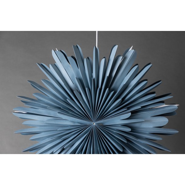 Topaz - Stjerneformet loftlampe i blt papir, tre strrelser