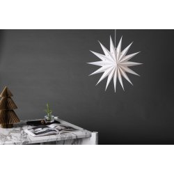 Starry - Stjerneformet loftlampe i hvidt pair, to strrelser