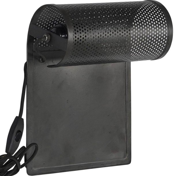 Funkies - Vglamper i sort metal, 2 stk.