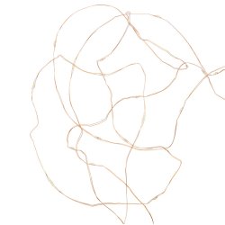 Lyskde i kobber, 10 meter lang