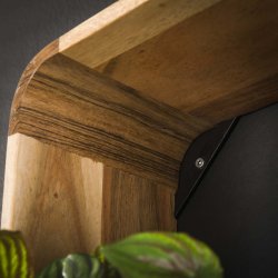 Kubisto - 3 Vghylder i massivt akacietr