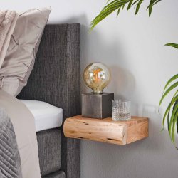 Bali - 2 sengeborde i massiv akacietr, model small