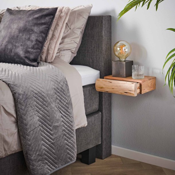 Bali - 2 sengeborde i massiv akacietr, model small