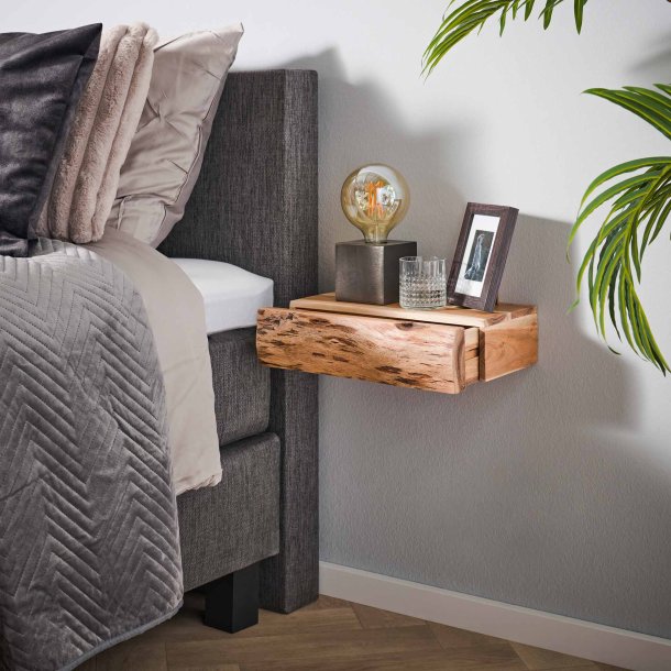 Bali - 2 sengeborde i massiv akacietr, model large