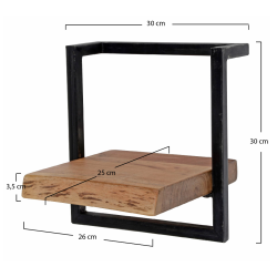 Acai30 - Vghylde i akacietr og stl