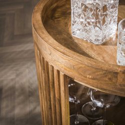 Selva - Barvogn i mangotr med tre hylder