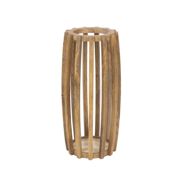 Shiva � Paraplyst�ll i massivt mangotr�, h�jd 60 cm.