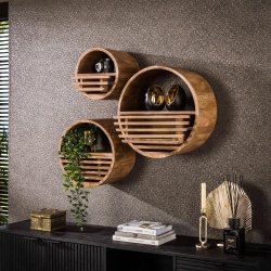 Zanzibar - Hylde i massiv mangotr,  30 cm.