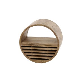 Zanzibar - Hylde i massiv mangotræ, ø 40 cm.