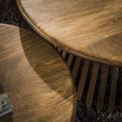 Delta-X - Sofabordsst i massiv mangeotr