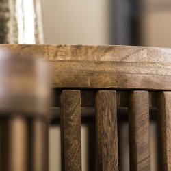 Zanzibar - Sidebordsst i massiv mangotr