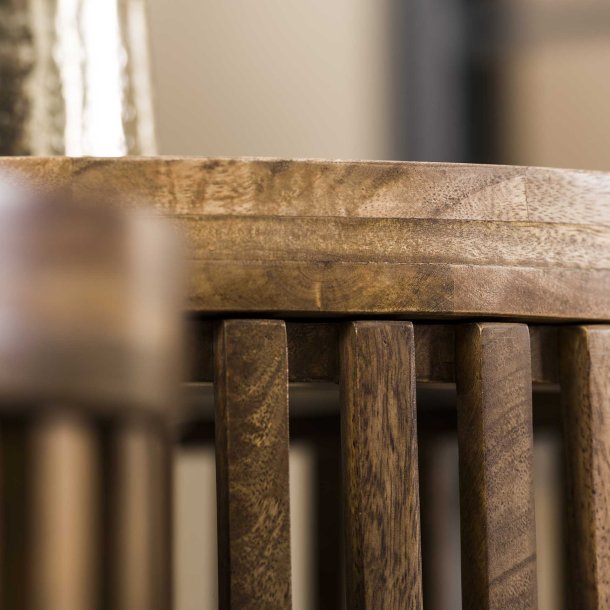 Zanzibar - Sidebordsst i massiv mangotr