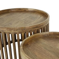 Zanzibar - Sidebordsst i massiv mangotr