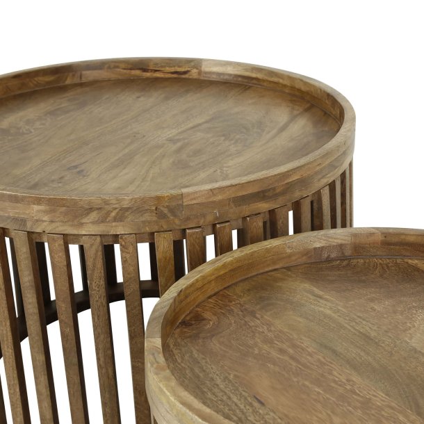 Zanzibar - Sidebordsst i massiv mangotr