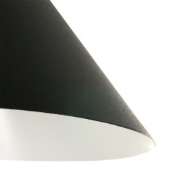 Bush- spot i sort metal med 2 spots