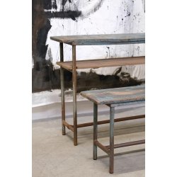 Raabjerg - Konsolbord i rustik og genbrugte materialer