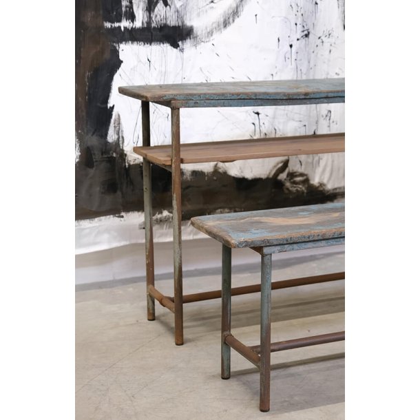 Raabjerg - Konsolbord i rustik og genbrugte materialer