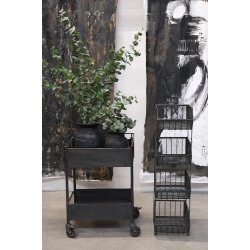 Tecla - Rullevogn i industriel look