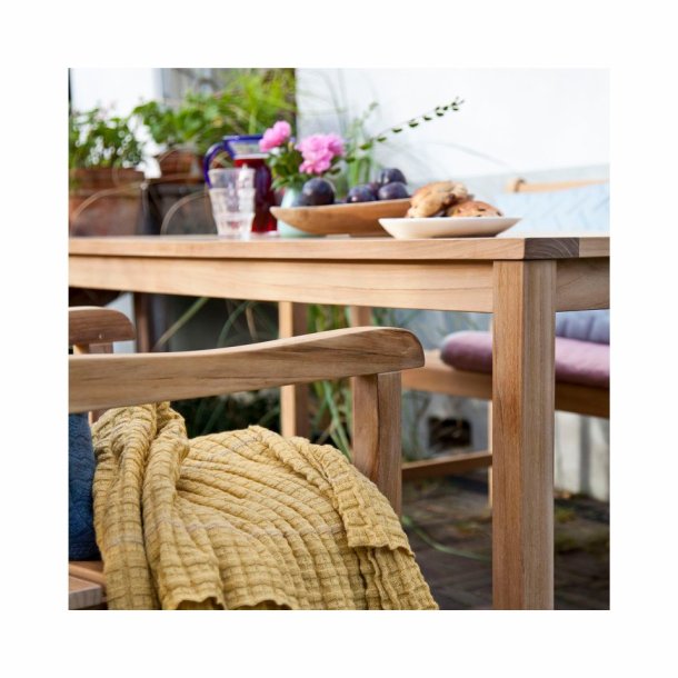 Croix - Havebord i teaktr, 80 x 165 cm.