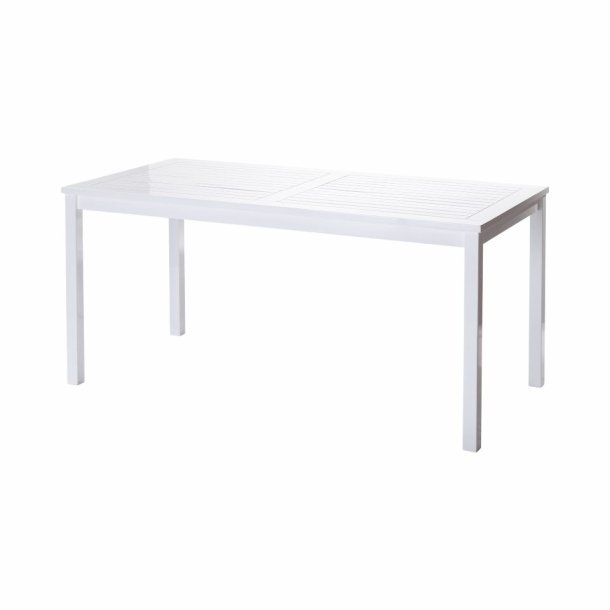 Croix - Havebord i hvid mahogni,  80 x 165 cm.