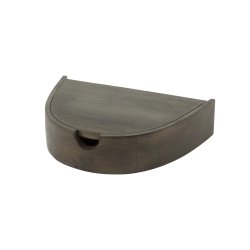 Cove- 2 sengeborde i brun massiv akacietr