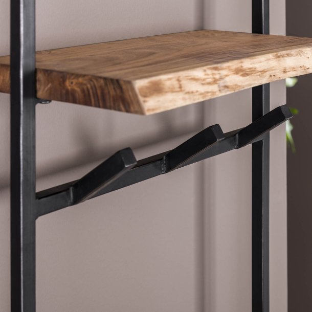 Acara86 - Hattehylde i akacietr og stl