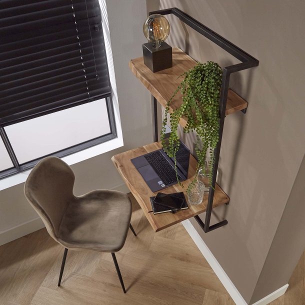 Laksi - Skrivebord med hylde