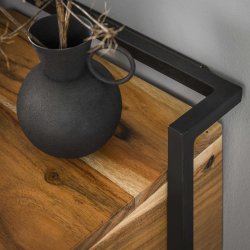 Trixx- Sengebord, vghngt med en skuffe og en hylde