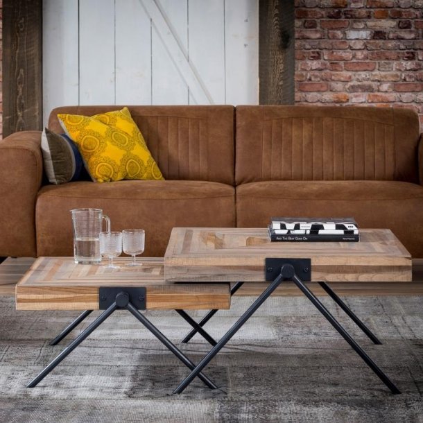 Teka - Sofabordssæt i teaktræ - Moderne designs - unikt, nytænkende og ...