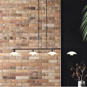  Plate  - taklampa i svart metall med fyra glasskrmar